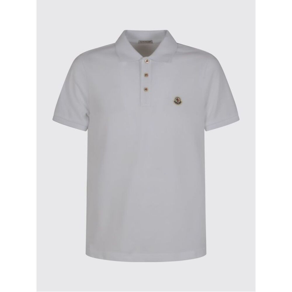 Moncler Polo Shirt Men White
